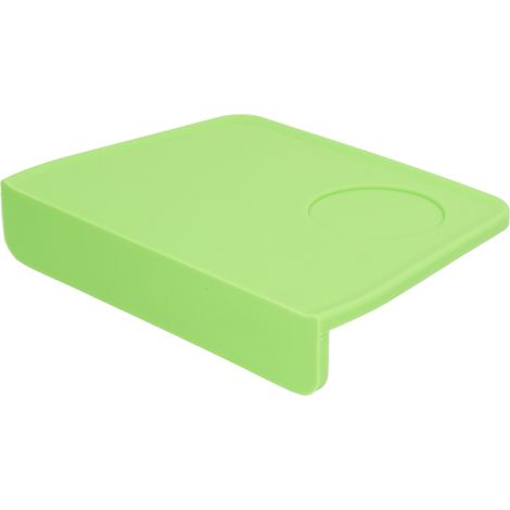 Tapis de tassage à café en silicone de qualité alimentaire pour machine à café, idéal pour la maison, la cuisine, les bars et les cafés (vert) (1/5)