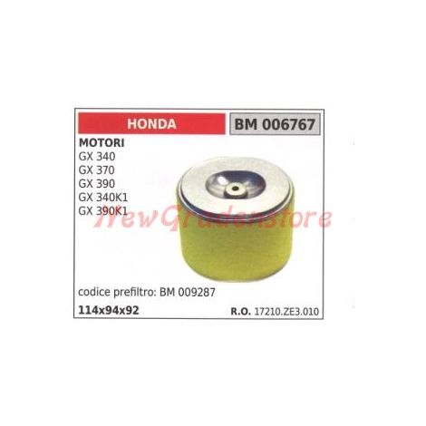 Luftfilter HONDA-Motor GX 340 370 390K1 006767