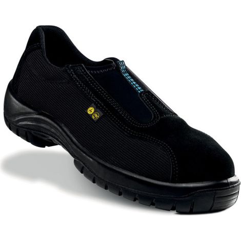 Zapato textil de seguridad hidrofugado, serraje y lycra EN20345 S3+SRC+CI FAL IPR20BK HAGOS TOP 44 Negro
