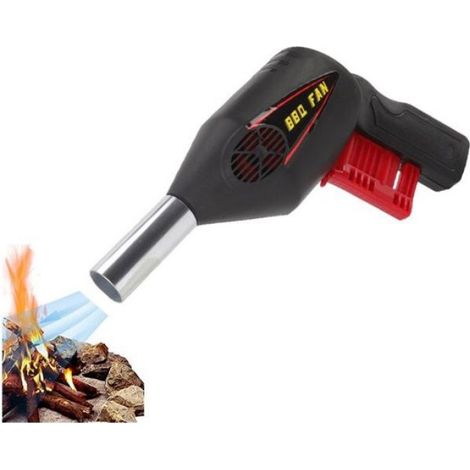 Souffleur d'air pour barbecue - - Portatif - Chauffage rapide - Résistant à la chaleur - Compact et léger (1/4)