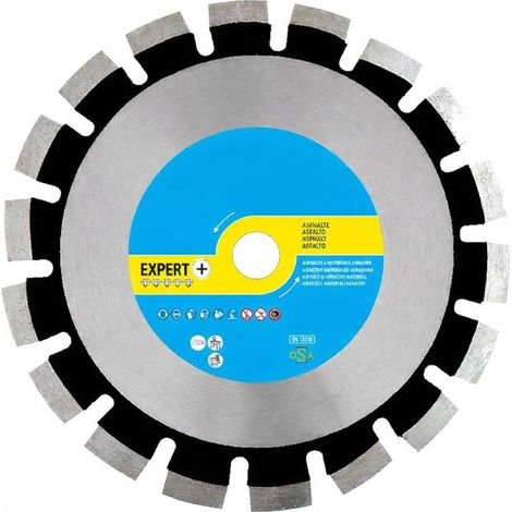 Disque Diamant Segments D. 400 x Al. 25.4 x Ht. 15 x Ep. 3.4 mm - Asphalte, Mat Abrasifs, Béton Frais - Diamwood