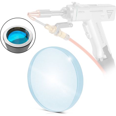 STAHLWERK Lente di collimazione per testa di saldatura laser SUP 23T - D16 x 5 / F60, lente di ricambio per pistola di saldatura laser portatile, ottica di precisione per dispositivi di saldatura lase
