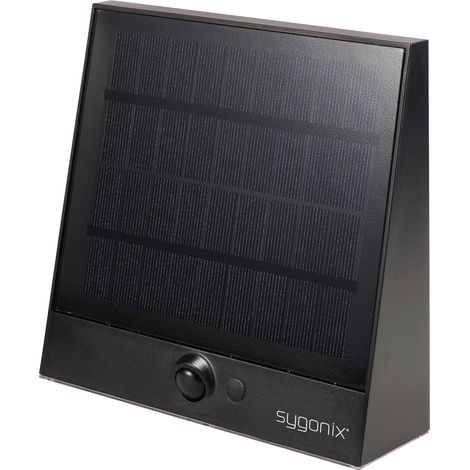Sygonix SY-5801970 Solar-Außenwandleuchte mit Bewegungsmelder LED LED fest eingebaut 2 W Anthrazit (1/5)