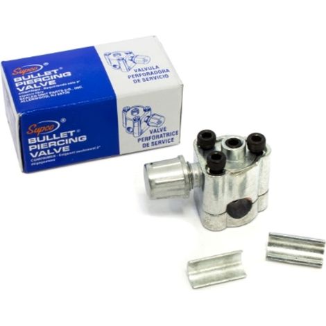 RUBINETTO PERFORANTE RICARICA GAS FREON FRIGORIFERO E CONGELATORE