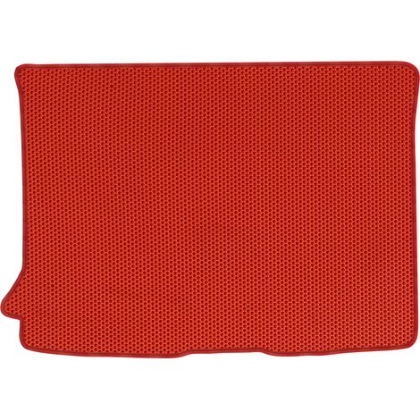 Citroen Berlingo I Kombivan von 2005–2008 EVA-Kofferraummatte, HONEYCOMB – ROT (1/5)