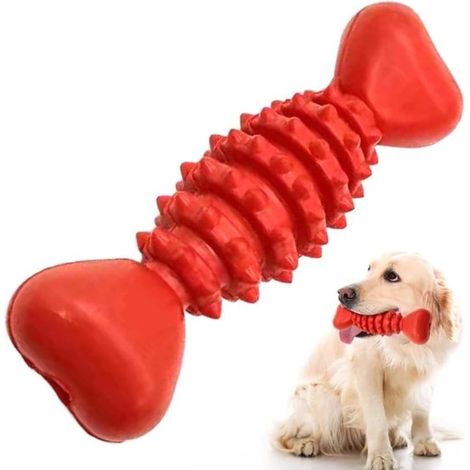 Kauspielzeug für Hunde die gerne kauen robustes interaktives Spielzeug geeignet für kleine bis große Hunde quietscht und gibt Leckerlis beim aus