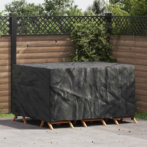 Funda para muebles de exterior Negro 180 x 140 x 90 cm 600D