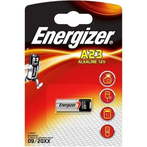 Energizer - Pack de 1 pilas especiales E23A, una pila para una necesidad, sin mercurio añadido y potencia para dispositivos pequeños