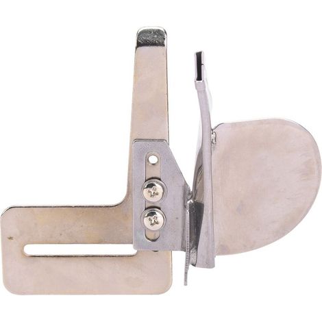 Nähfußfalter für Flachbettnähmaschinen, für feste Stoffe, Einzelnadel, Falter von 1-1/8 bis 9/16 Zoll (1/5)