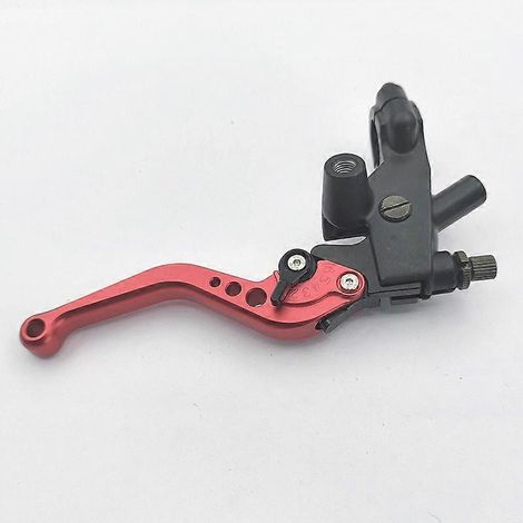 Le kit de pièces de frein à tambour avant modifié pour moto (CG125) est compatible avec la Honda Wuyang WY125 (tige courte rouge). (1/5)