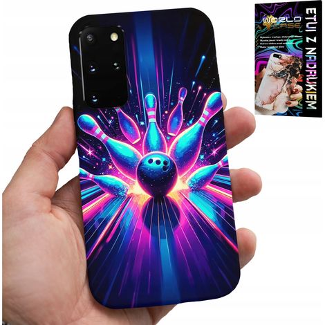 Funda para Samsung Galaxy S20 Plus - Cubierta con diseño de strike de bolos, parte trasera (1/5)