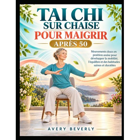 Tai Chi sur Chaise pour Maigrir Après 50: Mouvements doux en position assise pour développer la mobilité et l'équilibre. et des habitudes saines et durables