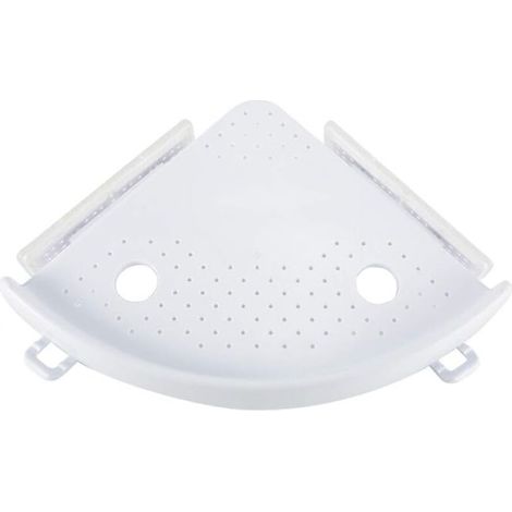 Bathroom corner shelf, suction cup shower caddy, bathtub storage, wall corner, shampoo, shower, kitchen, storage rack