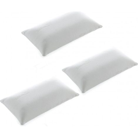 3er Set Kopfkissen thermovariabel viskoelastisch 90/70/70cm