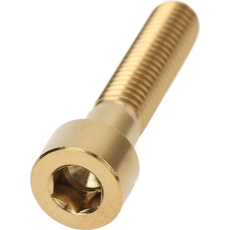 Vis de fixation M6x30mm en titane pour potence de vélo, boulon de cintre doré, pièces de réparation pour cyclisme. (1/5)