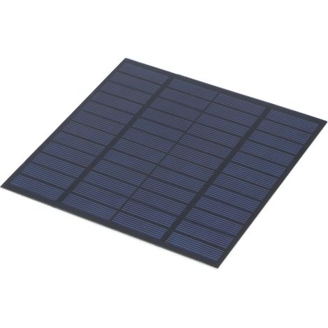 3W 12V polykristallines Silizium-Solarmodul für Batterieladegerät DIY-Wissenschaftsprojekt (1/5)