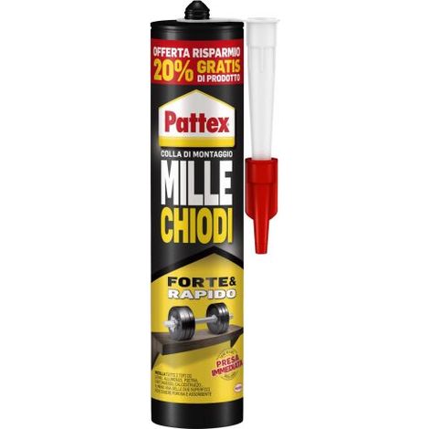 PATTEX MILLECHIODI FORTERAPIDO 400 G CARTUC 12 PZ