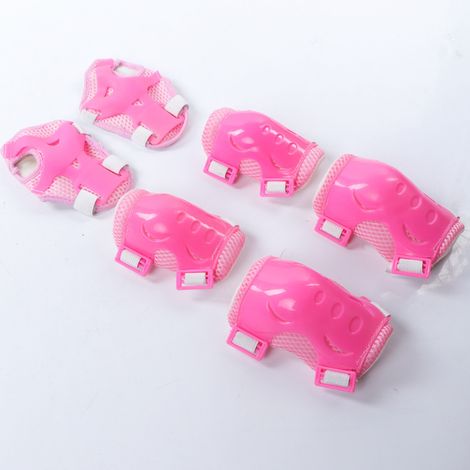 Équipement de sécurité pour enfants : patins, trottinette, draisienne, protections pour les mains, les poignets et les genoux (six paires de protections papillon renforcées). (1/5)