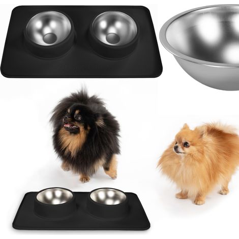 Dog/cat/pet bowl PJ-086 BLACK
