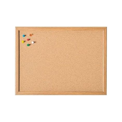 Magnetoplan Korktafel mit Holz-Rahmen, 1000 x 600 mm