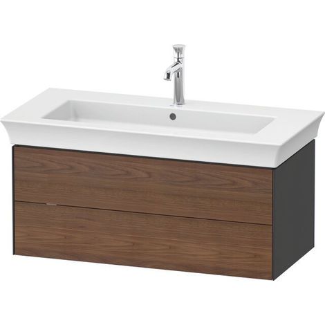 DURAVIT WT4342077H10010 WTU White Tulip lave-mains mural, 2 tiroirs (1/2)