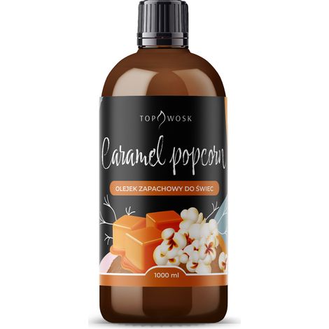 Olio profumato al caramello e popcorn, 1000 ml