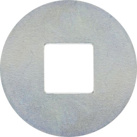 Reidl DIN 440 Scheiben 14 x 50 x 4, für Holzkonstruktionen, Form V, Vierkantloch, A4 blank (1/2)