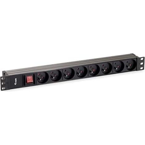 Multipresa rackabile 19" 1U 8 prese con interruttore (1/5)