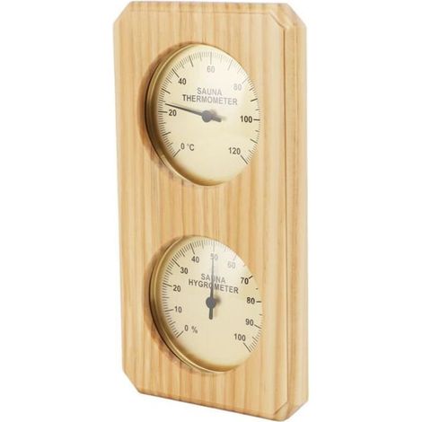 thermomètre et hygromètre de sauna hygromètre de thermomètre de sauna Hygrothermographe de jardin pluviometre