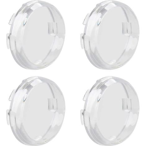 Cache-clignotant transparent en forme d'ogive, compatible avec les modèles Harley Sportster Street Glide, Road King et Softail. (1/4)