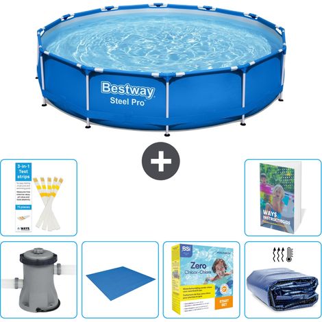 Bestway Steel Pro Rund - 305x76 cm - 7-teilig S245