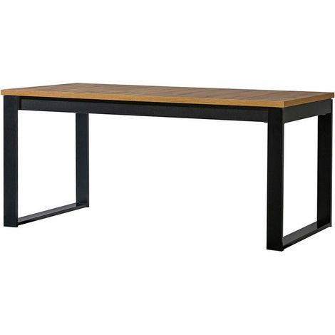 Mesa Tenodeu 112 , 77x90x160cm, Alargamiento, Aglomerado laminado, Metal