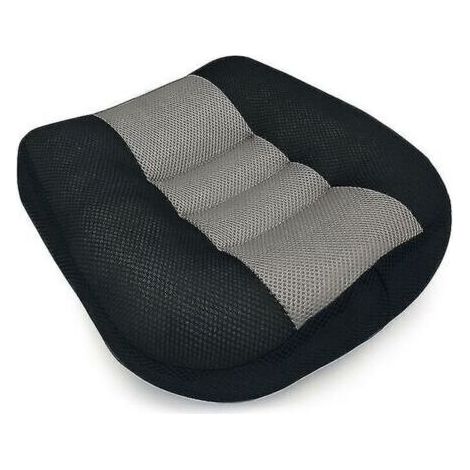 Coussin de siège rehausseur de voiture très confortable, coussin de test de conduite épaississant accru avec poignées hauteur en maille respirante