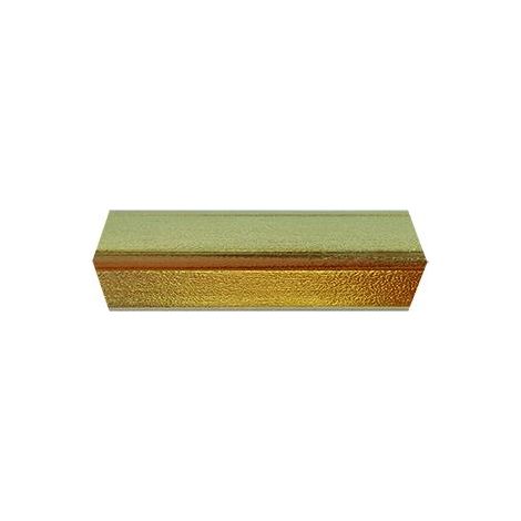 Paraspigolo Ornamentale Liscio Mm. 30X30 H.290 Cm Cf. 10 Pz Oro Brillante