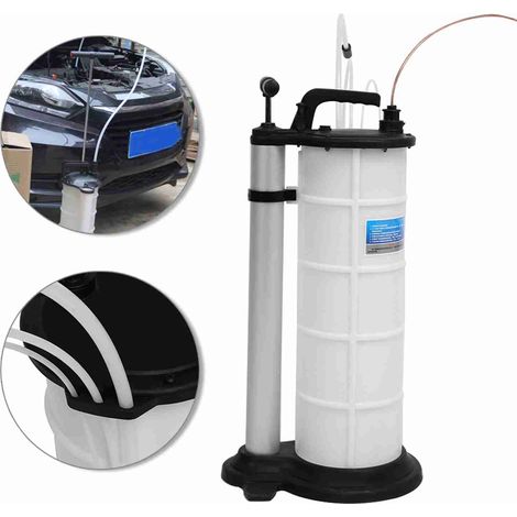 Eosnow Pompe d'extraction par aspiration d'eau et d'huile usagée 9 L, transfert de fluide sous vide, fonctionnement manuel (1/5)