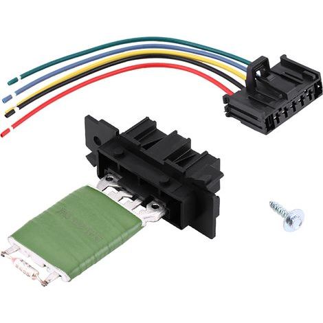 Heater blower motor resistor with wiring repair plug harness for Fiat Grande Punto Qubo (1/5)