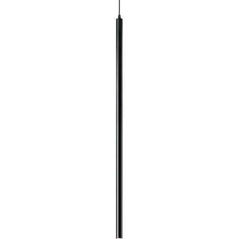 LAMPADA A SOSPENSIONE ULTRATHIN SP D100 ROUND NERO (1/2)