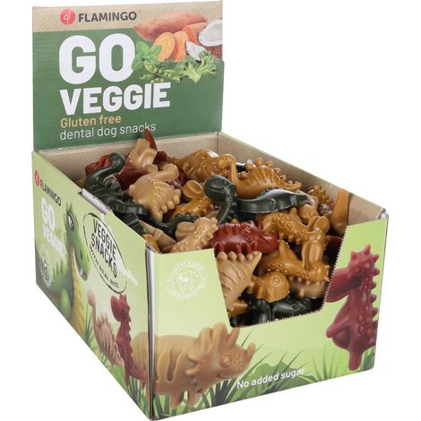 Lot de friandises veggies pour chien Dino mix