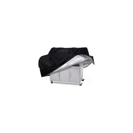 Funda impermeable y resistente de lona 600D para barbacoas de exterior, compatible con Weber, Char-Broil, Brinkmann, Holland & Jenn Air, color negro, 170x61x117cm - Crezuo (1/4)