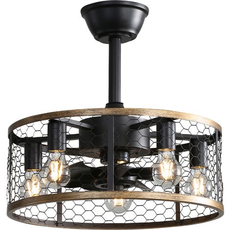 Confort Silencieux Toute Saison Ventilateur de Plafond Industriel 20 Pouces 6 Vitesses pour Pièces Jusqu'à 20 m² (1/5)