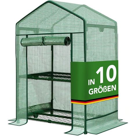 Mini Serre de jardin, 49 x 69 x 93 cm, 2 niveaux (1/5)