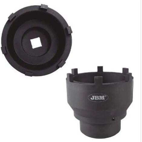 Chiave a bussola jbm rear axle nut extraction socket 95-115 mm acciaio