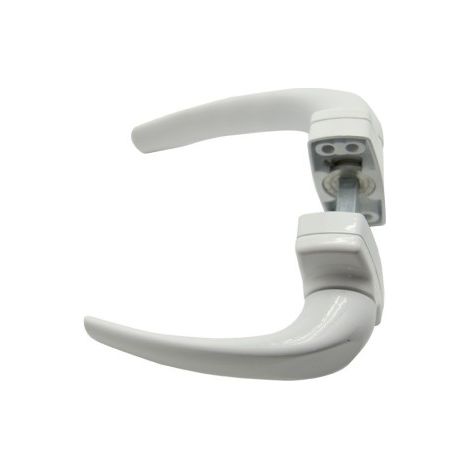 Manivela Carpinteria Metalica 6802 Aluminio Blanco (1/5)