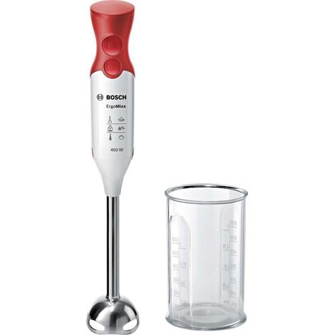 Bosch ErgoMixx MSM64110 Stabmixer rot weiß 450W