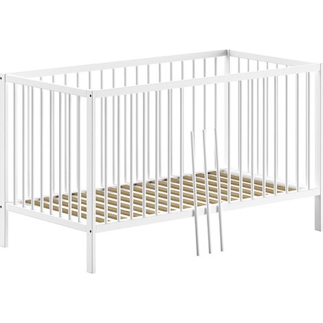 Cama evolutiva 70x140 con somier Vipack Meryl Blanco (1/4)
