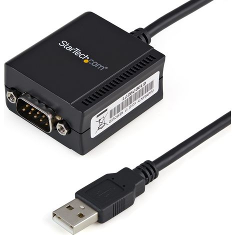 StarTech.com Cavo adattatore RS-232 USB FTDI a seriale 1 porta, con interfaccia COM (1/4)