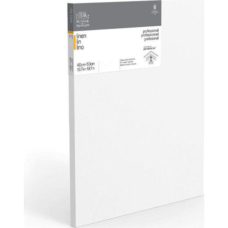 Châssis professionnel - WINSOR & NEWTON - 40x50 cm - Lin - Grain moyen - Tension réglable
