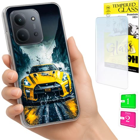 Funda para Xiaomi Redmi 15C 5G 173mm / Poco C85, cubierta trasera de cristal (1/5)