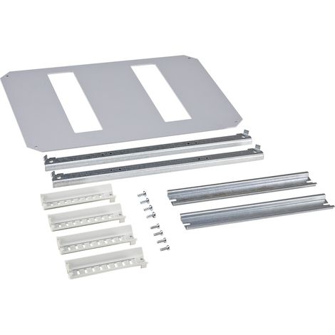 Fibox DRS ARCA 403015 Montagerahmen 2-reihig Stahl Grau (L x B) 400 mm x 300 mm 1 St.