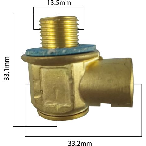 F111 - M14-1.25 Ölventil für Ford Powerstroke 7.3L, 6.4L und 6.0L (1/4)
